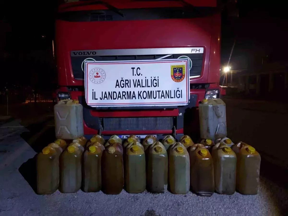 agrida kacak akaryakit ve sigara ele gecirildi f4Rxa7HA