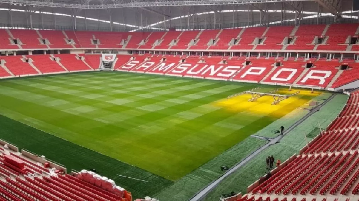 samsun 19 mayis stadyumu zemini degerlendirildi xVT3JBgw