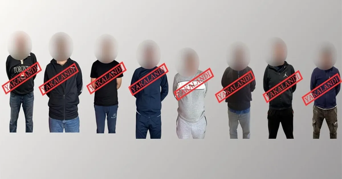 kirmizi bultenle aranan 6 suclu ve 2 ulusal kacak yakalandi Uui93Abs