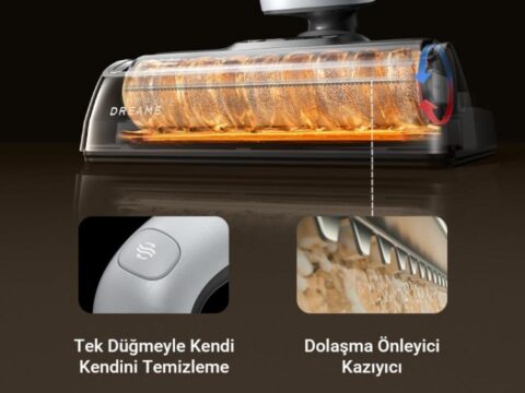 Dreame h14 dual ile akilli temizlik supurgesi kuf ve kotu kokulari yok ediyor N8fu76Ec