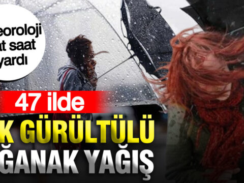 Meteoroloji saat saat uyardi 47 ilde gok gurultulu saganak yagis vKpRkCLZ